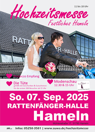 Hameln 2025 Hochzeitsmesse